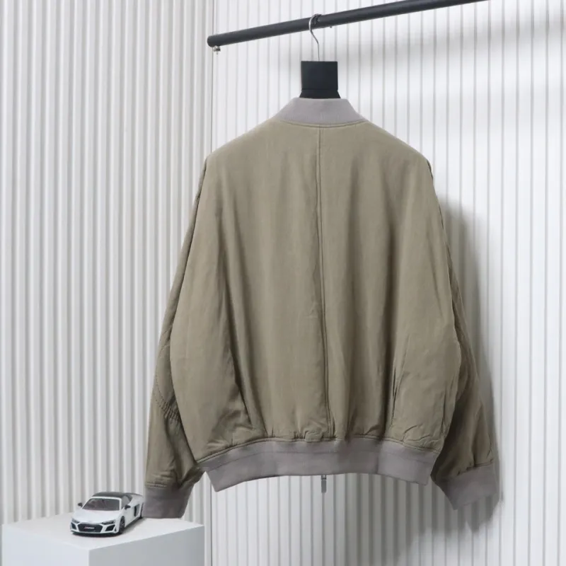 Stone Island x Dior Bomber Quilted Jacket Brown