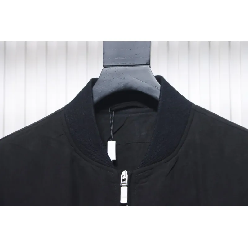 Stone Island x Dior Bomber Quilted Jacket Black