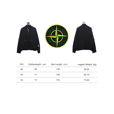 Stone Island x Dior Bomber Quilted Jacket Black 02