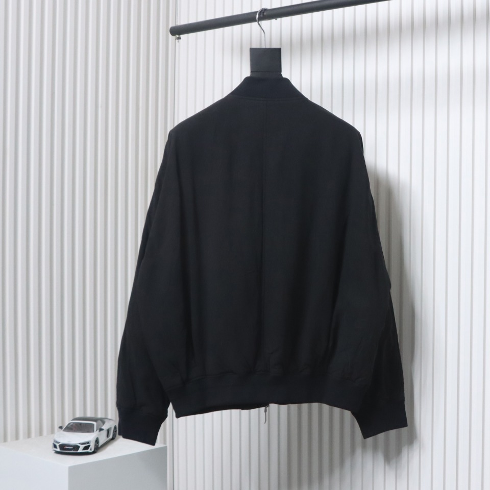 Stone Island x Dior Bomber Quilted Jacket Black