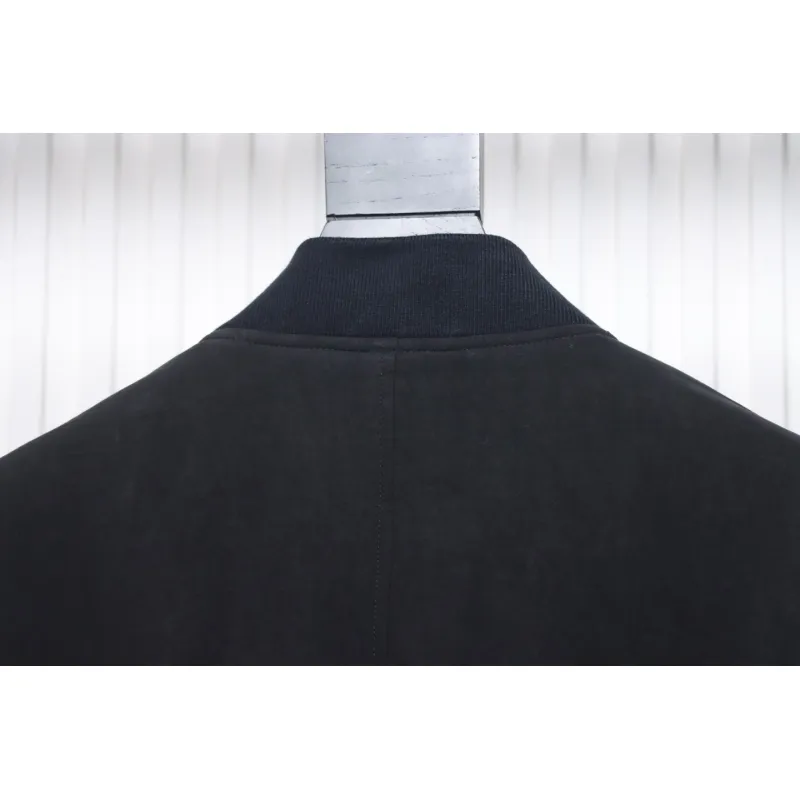 Stone Island x Dior Bomber Quilted Jacket Black