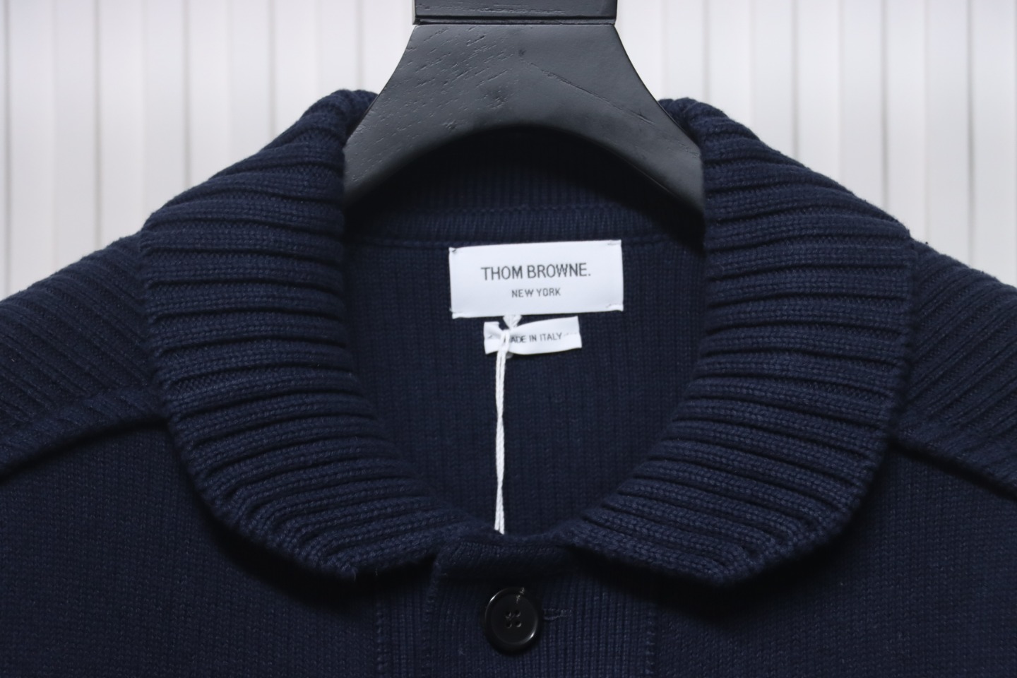 Thom Browne 23FW Cropped Wool Jacket Blue