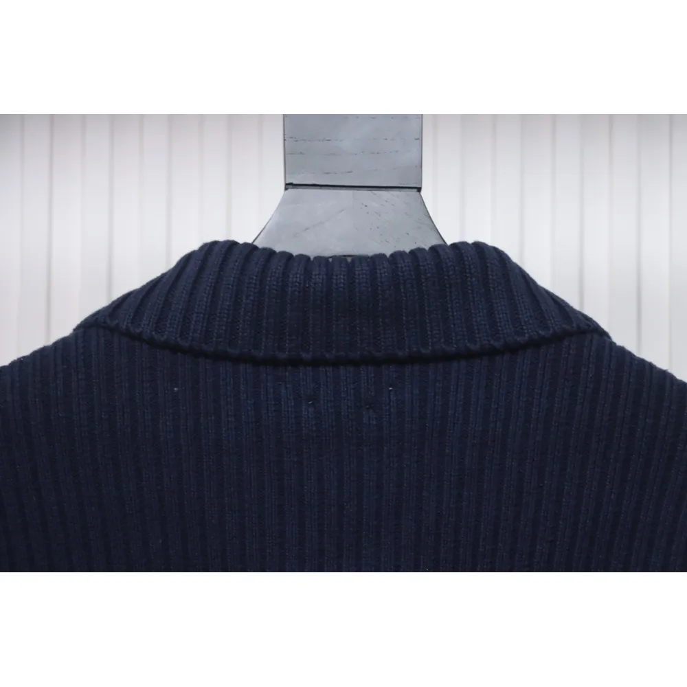 Thom Browne 23FW Cropped Wool Jacket Blue