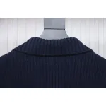 Thom Browne 23FW Cropped Wool Jacket Blue