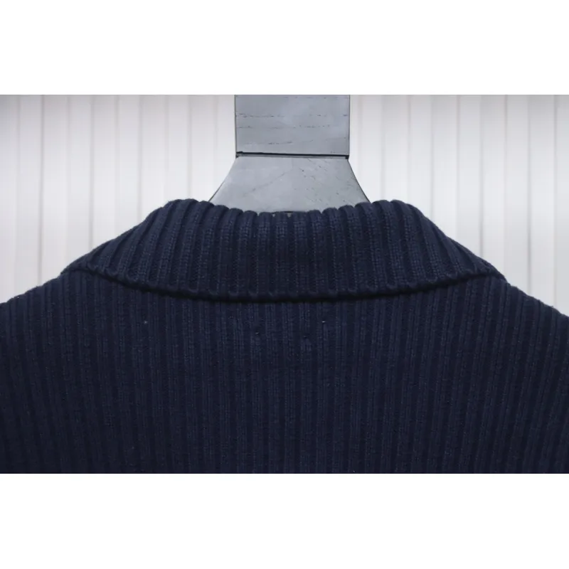 Thom Browne 23FW Cropped Wool Jacket Blue