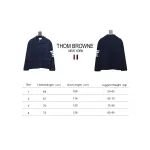 Thom Browne 23FW Cropped Wool Jacket Blue