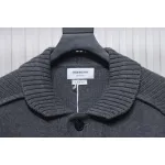 Thom Browne 23FW Cropped Wool Jacket Grey