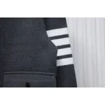 Thom Browne 23FW Cropped Wool Jacket Grey