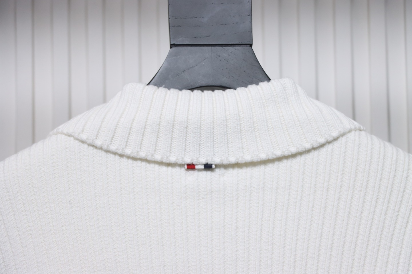 Thom Browne 23FW Cropped Wool Jacket White