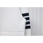 Thom Browne 23FW Cropped Wool Jacket White