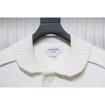 Thom Browne 23FW Cropped Wool Jacket White