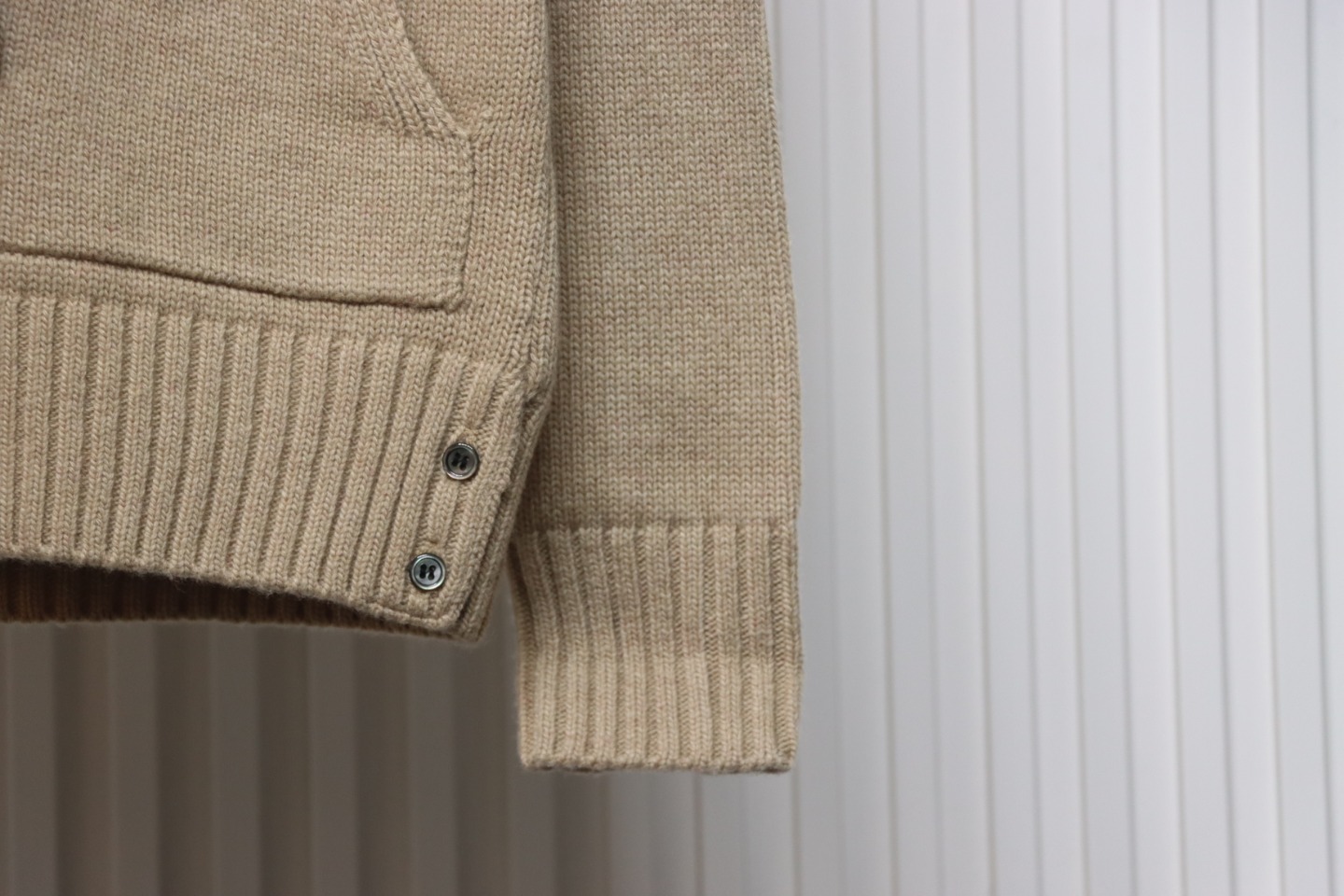 Thom Browne 23FW Sailboat Australian Wool Hooded Jacket Brown