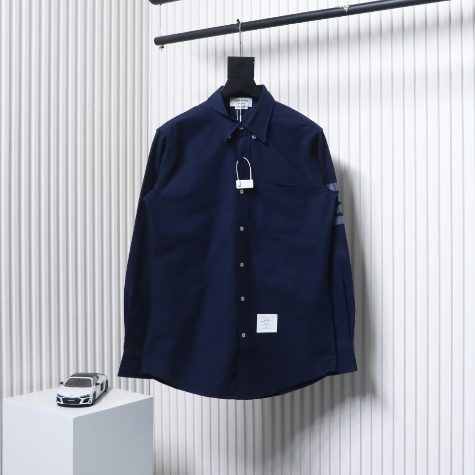 Thom Browne 24fw Flannel Long Sleeve Shirt
