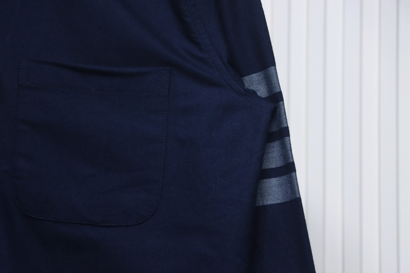 Thom Browne 24fw Flannel Long Sleeve Shirt