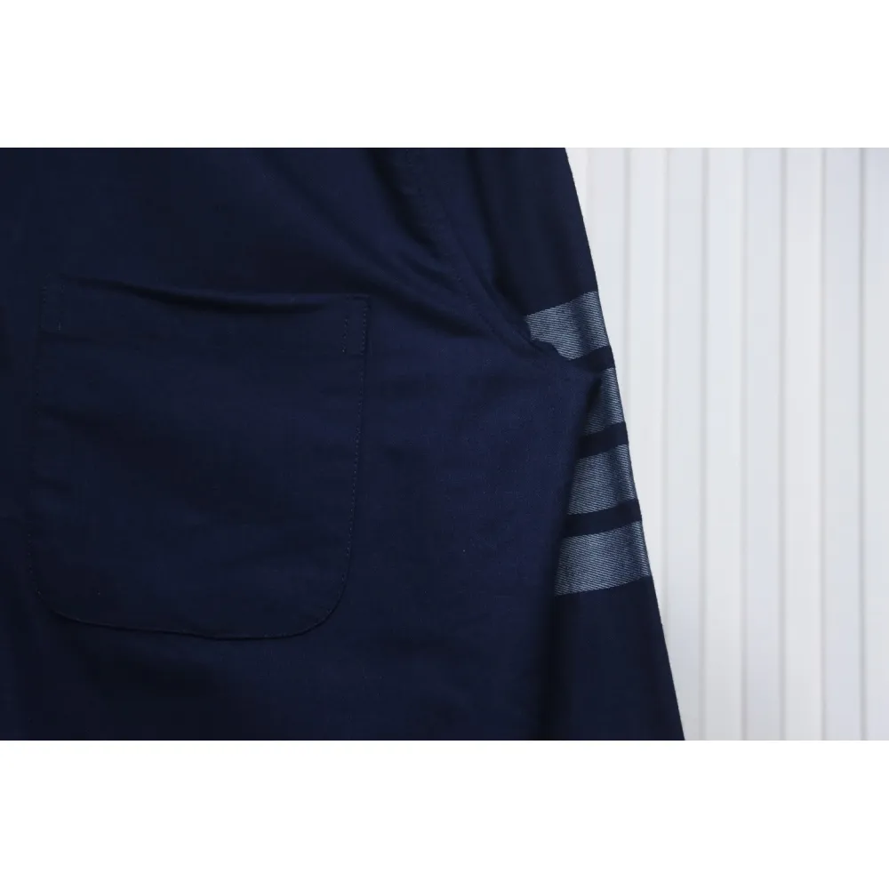 Thom Browne 24fw Flannel Long Sleeve Shirt