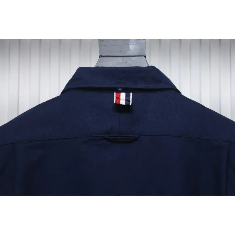 Thom Browne 24fw Flannel Long Sleeve Shirt