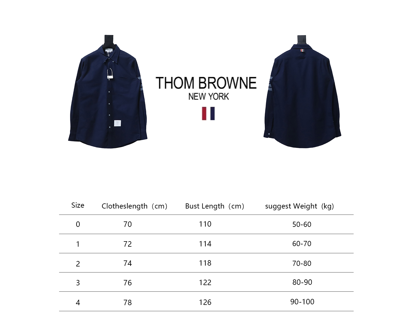 Thom Browne 24fw Flannel Long Sleeve Shirt