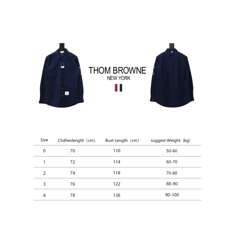 Thom Browne 24fw Flannel Long Sleeve Shirt