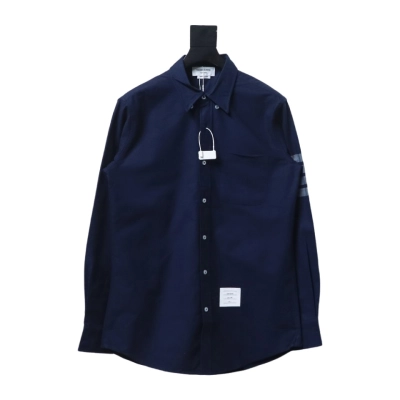 Thom Browne 24fw Flannel Long Sleeve Shirt 01