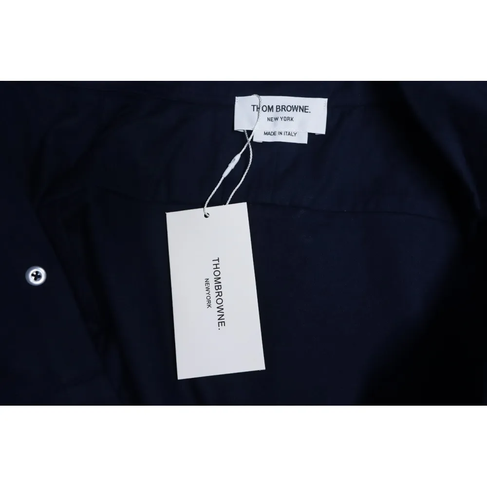 Thom Browne 24fw Flannel Long Sleeve Shirt