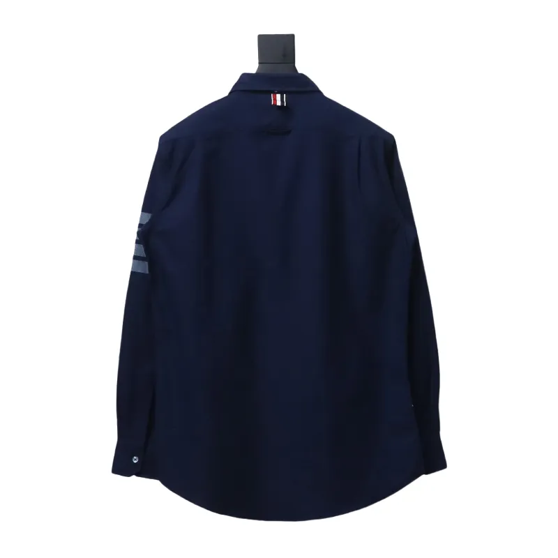 Thom Browne 24fw Flannel Long Sleeve Shirt