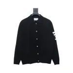 Thom Browne 24FW Four-Bar Lapel Jacket Black