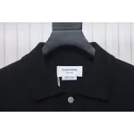 Thom Browne 24FW Four-Bar Lapel Jacket Black