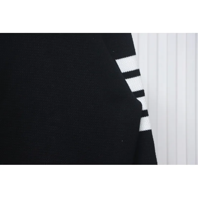 Thom Browne 24FW Four-Bar Lapel Jacket Black
