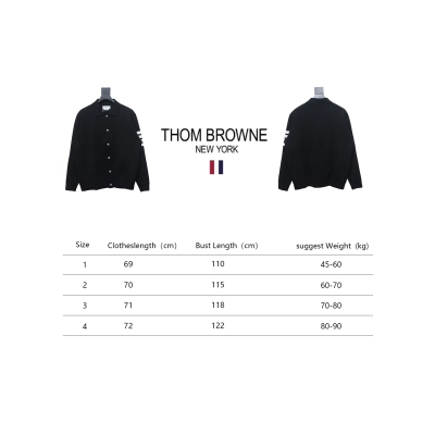 Thom Browne 24FW Four-Bar Lapel Jacket Black 02