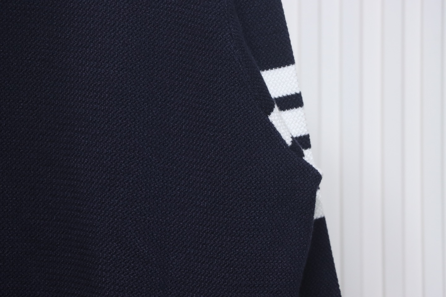 Thom Browne 24FW Four-Bar Lapel Jacket Blue