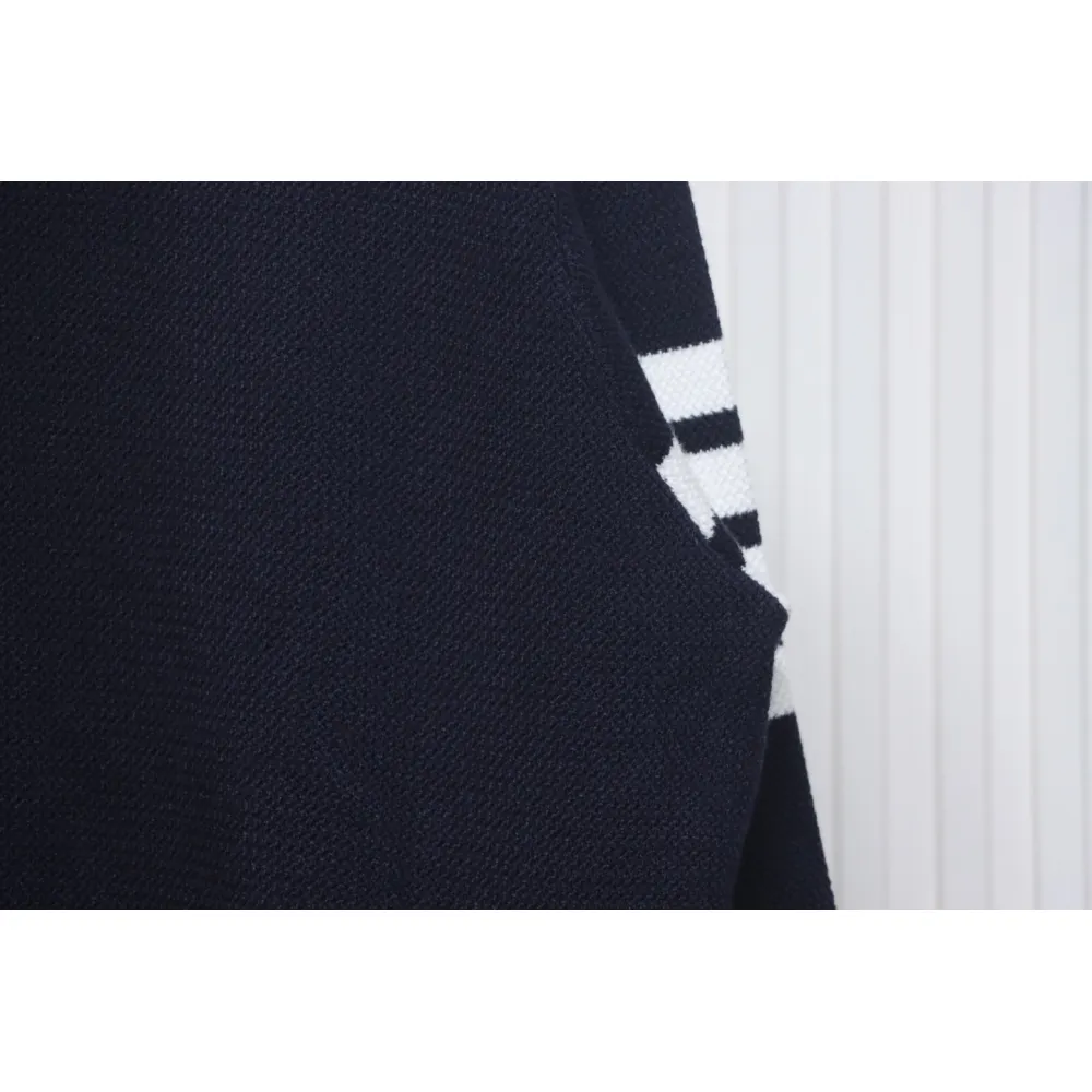 Thom Browne 24FW Four-Bar Lapel Jacket Blue