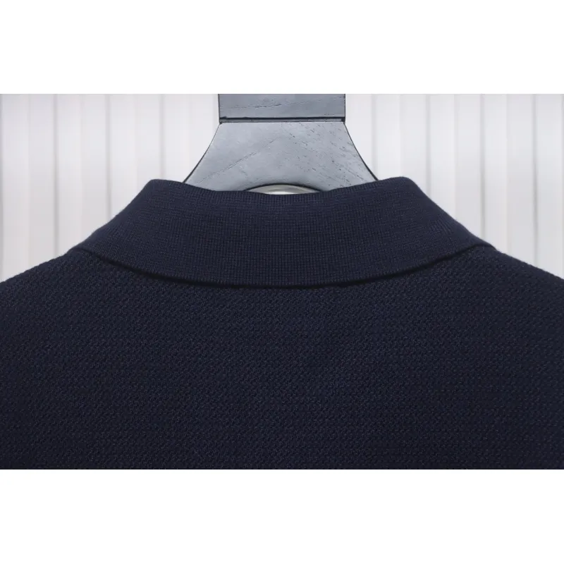 Thom Browne 24FW Four-Bar Lapel Jacket Blue