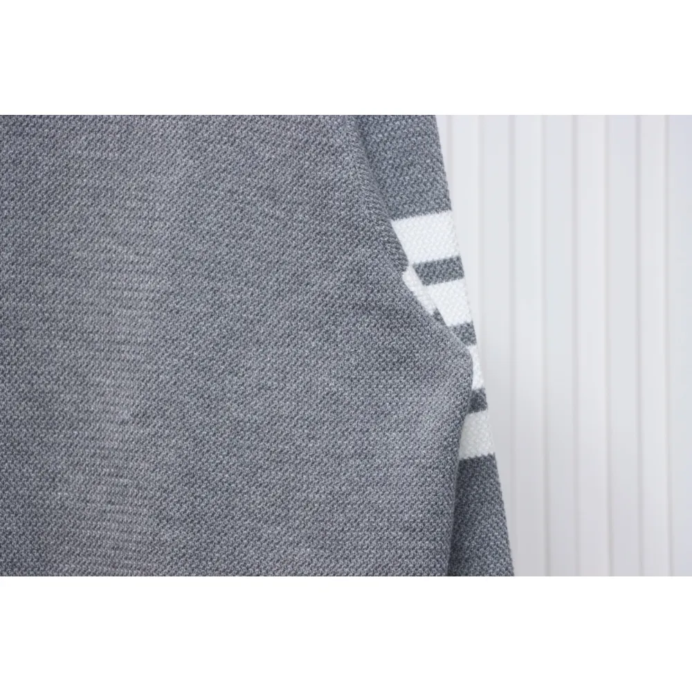 Thom Browne 24FW Four-Bar Lapel Jacket Grey
