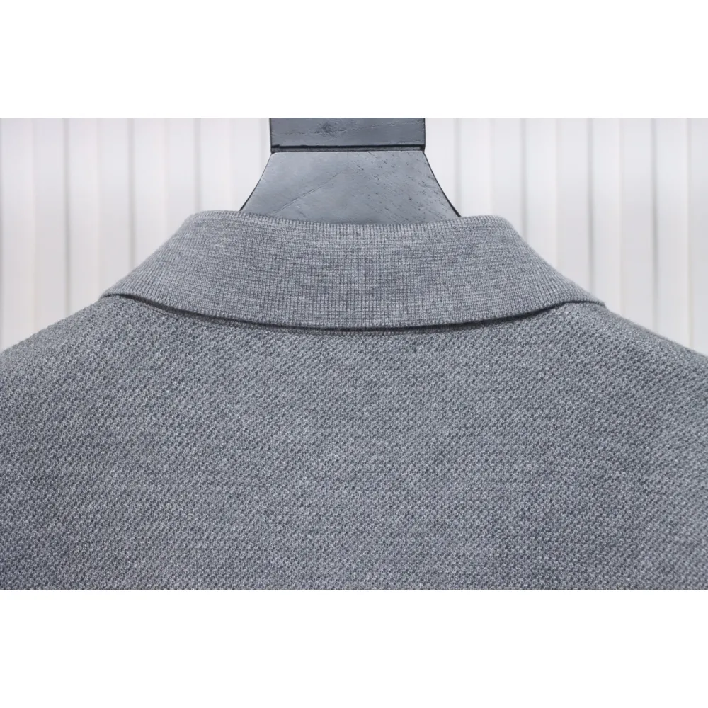 Thom Browne 24FW Four-Bar Lapel Jacket Grey