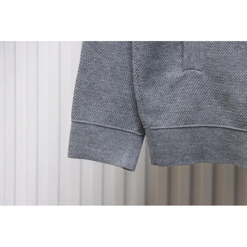 Thom Browne 24FW Four-Bar Lapel Jacket Grey