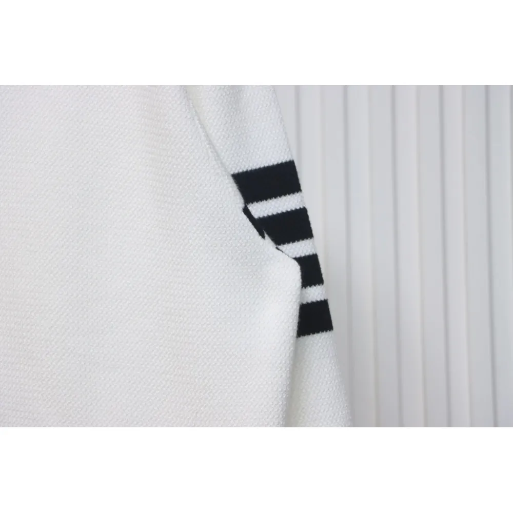 Thom Browne 24FW Four-Bar Lapel Jacket White