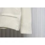 Thom Browne 24FW Rose Australian Wool Hooded Jacket White