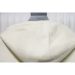Thom Browne 24FW Rose Australian Wool Hooded Jacket White