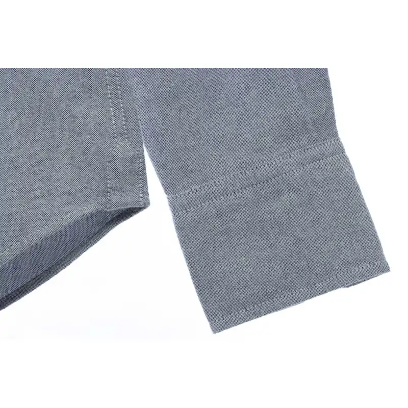 (Special Offer) Thom Browne Three-Stripes Web Blend Long Sleeve Shirt