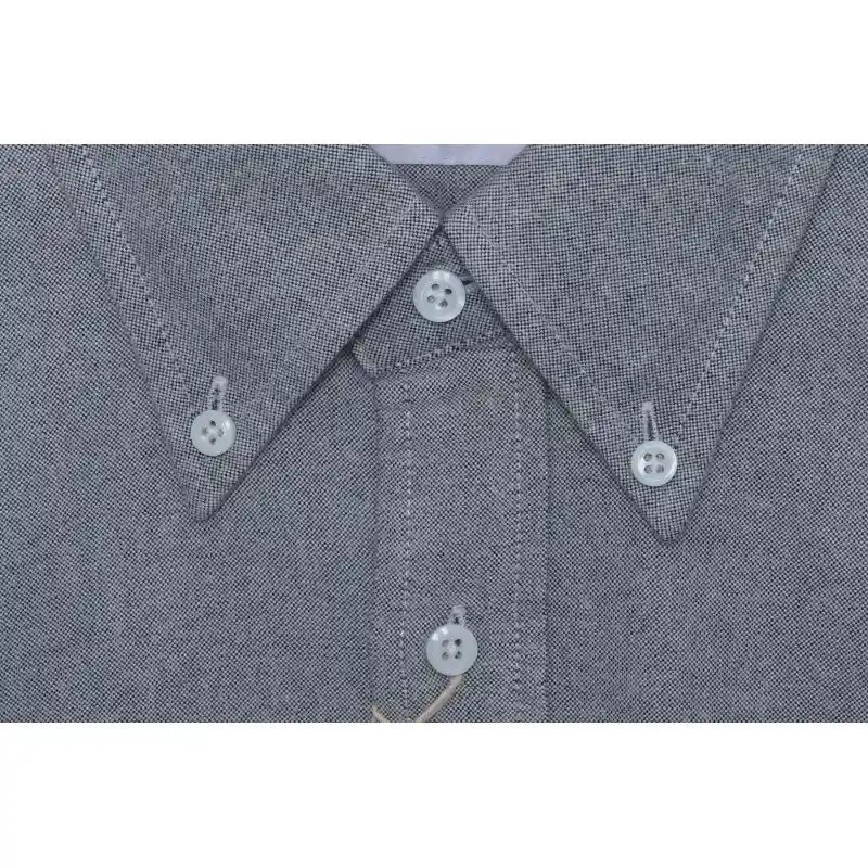 (Special Offer) Thom Browne Three-Stripes Web Blend Long Sleeve Shirt