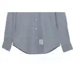 (Special Offer) Thom Browne Three-Stripes Web Blend Long Sleeve Shirt