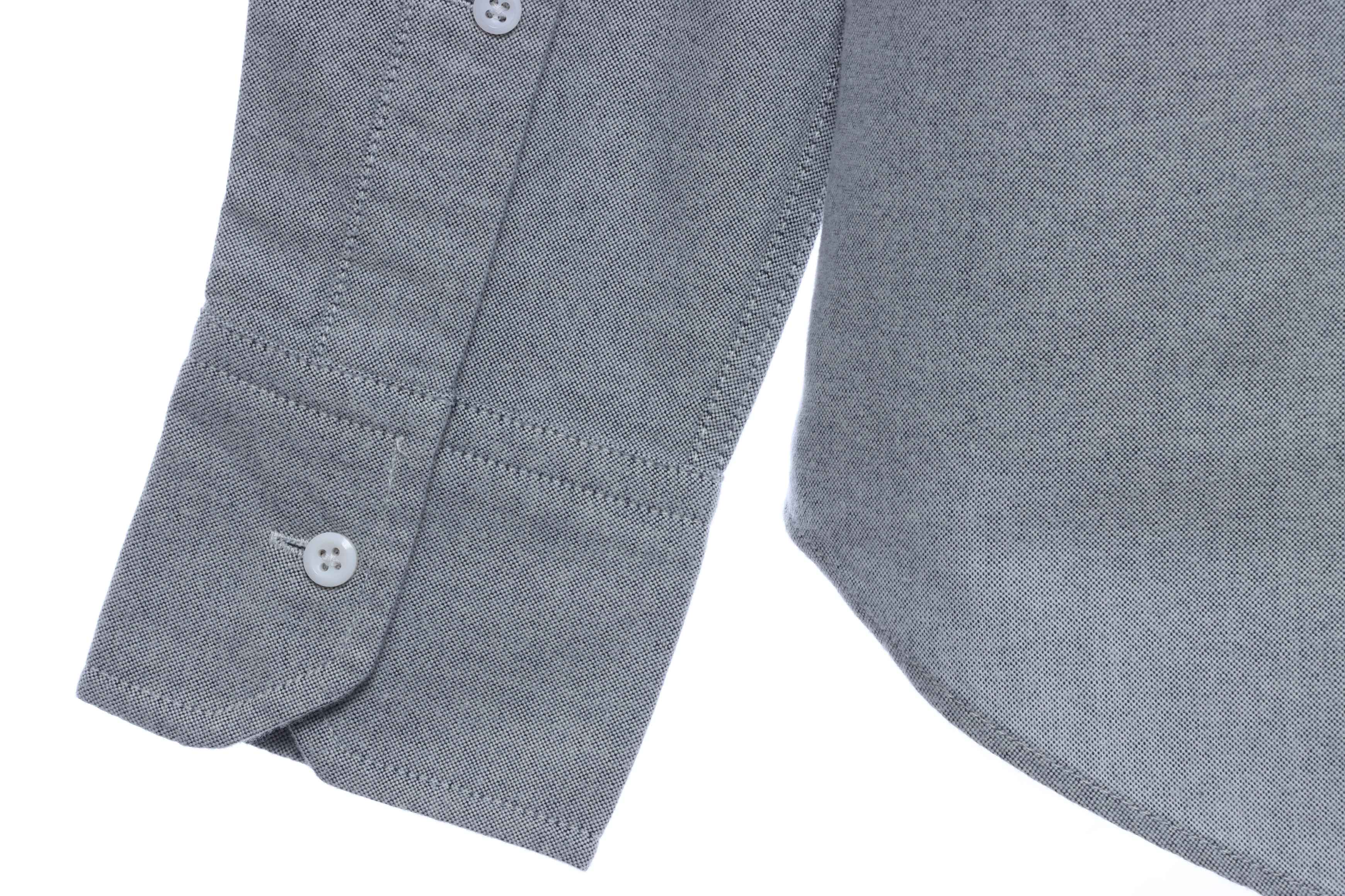 (Special Offer) Thom Browne Three-Stripes Web Blend Long Sleeve Shirt