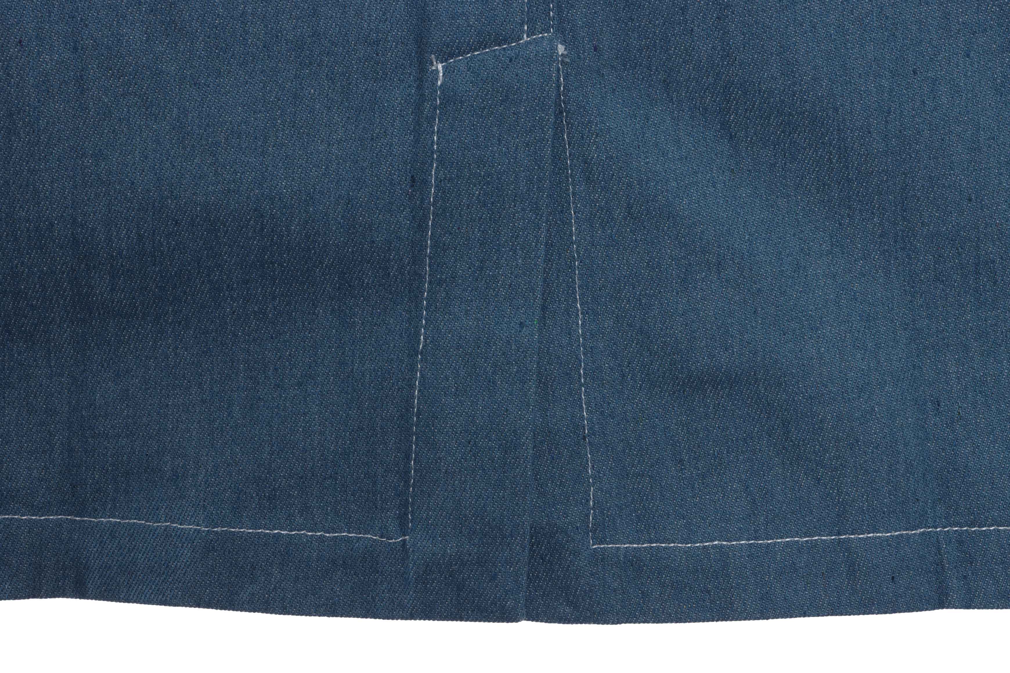 Thom Browne Blue Denim Cargo Jacket