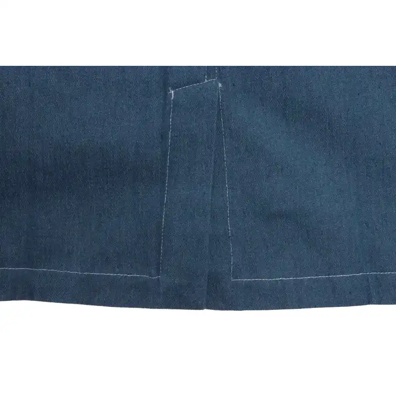Thom Browne Blue Denim Cargo Jacket