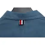 Thom Browne Blue Denim Cargo Jacket