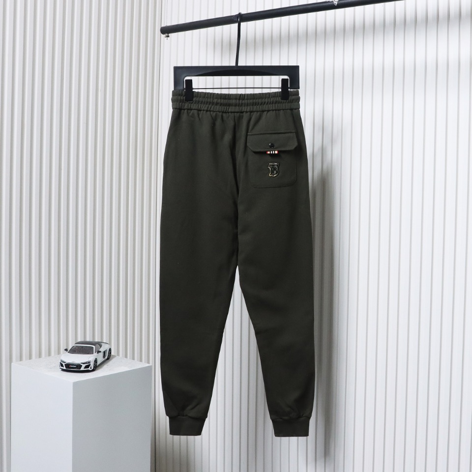 Thom Browne Check Patch 3D Embroidered Cotton Knit Trousers