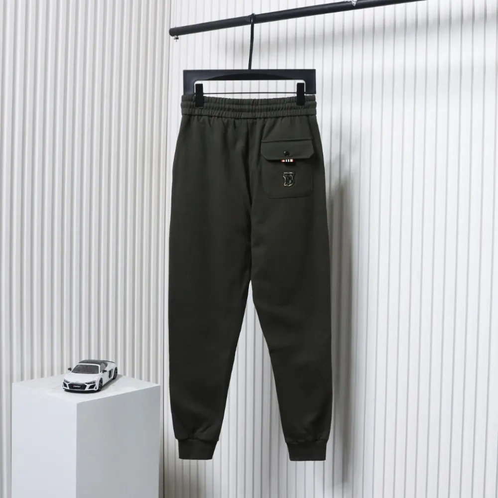 Thom Browne Check Patch 3D Embroidered Cotton Knit Trousers
