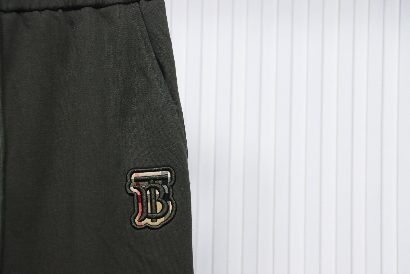 Thom Browne Check Patch 3D Embroidered Cotton Knit Trousers