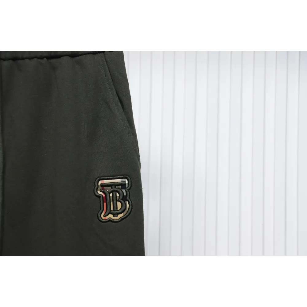 Thom Browne Check Patch 3D Embroidered Cotton Knit Trousers