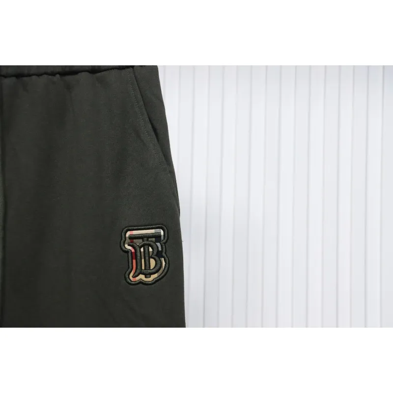 Thom Browne Check Patch 3D Embroidered Cotton Knit Trousers